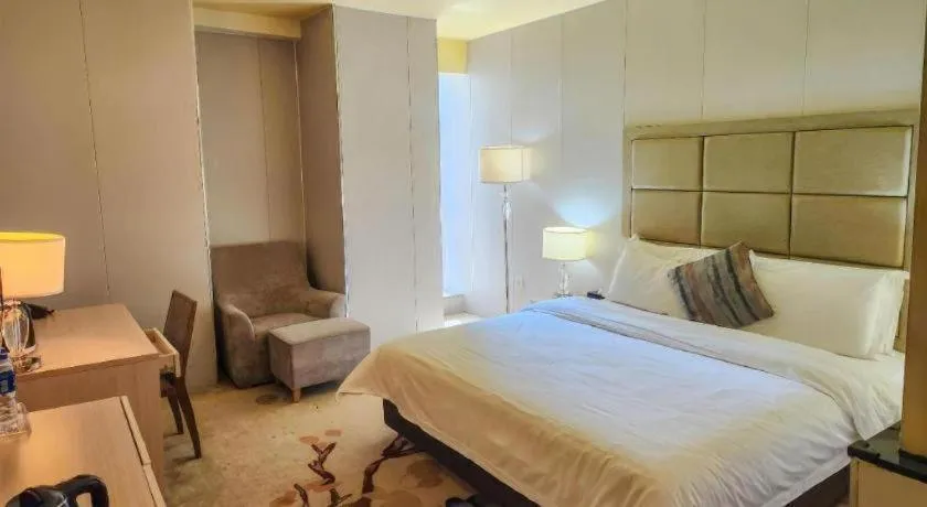 Bed in Boke Boutique Hotel Shenzhen Longgang