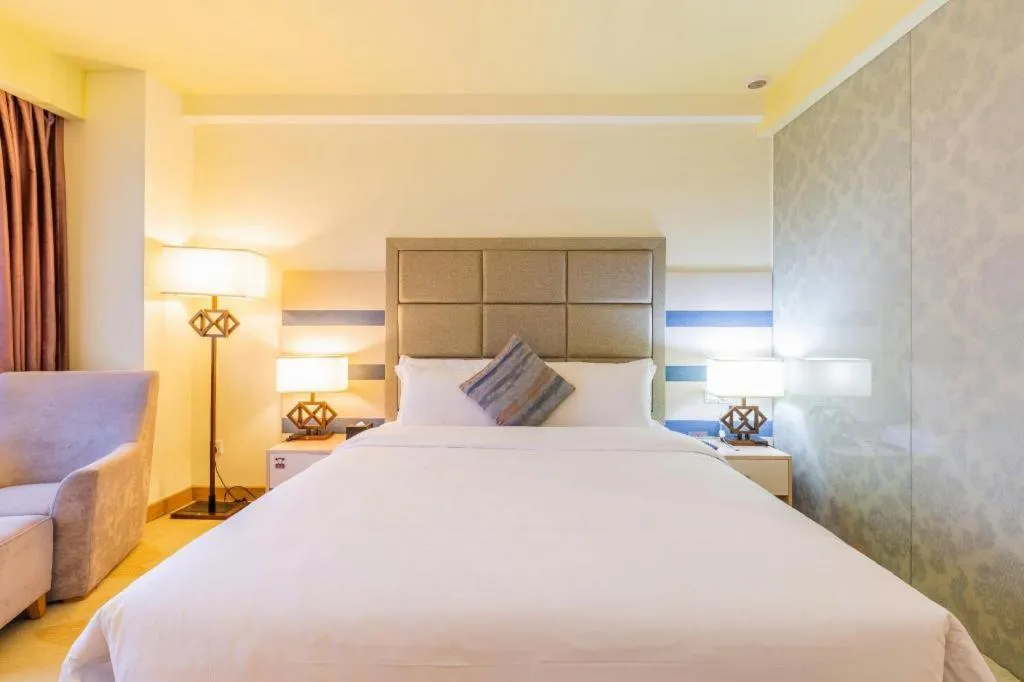 Bed in Boke Boutique Hotel Shenzhen Longgang