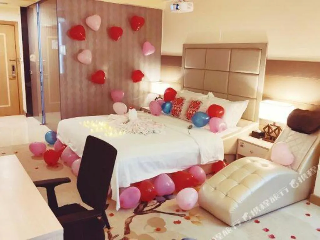 Bed in Boke Boutique Hotel Shenzhen Longgang