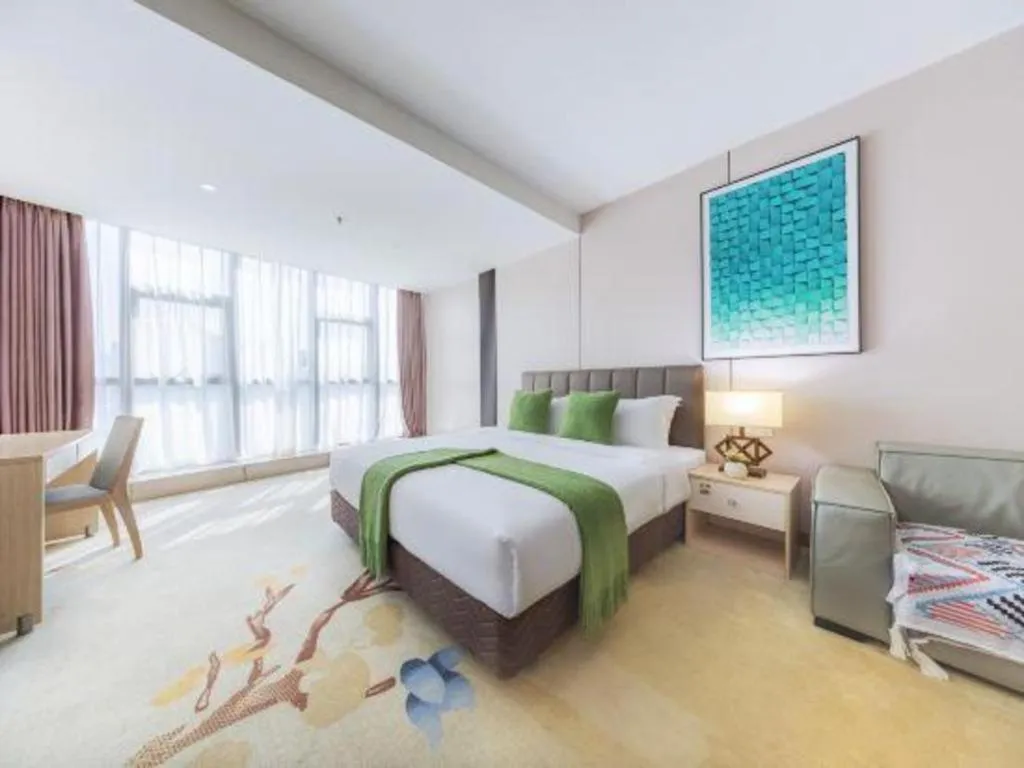 Bed in Boke Boutique Hotel Shenzhen Longgang