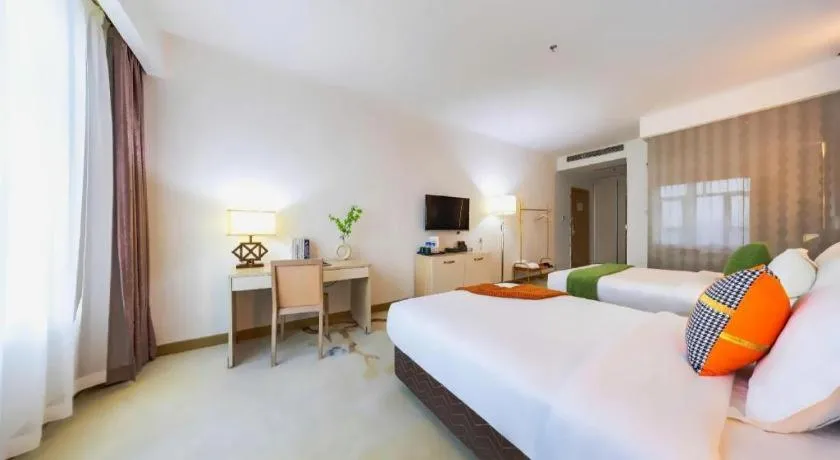Bed in Boke Boutique Hotel Shenzhen Longgang