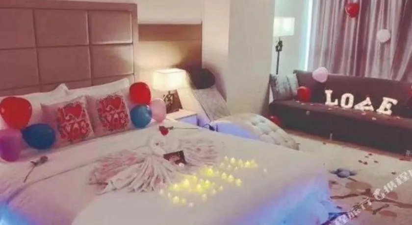 Bed in Boke Boutique Hotel Shenzhen Longgang