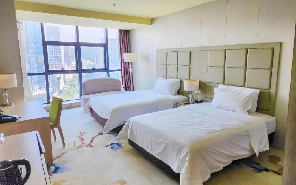 Bed in Boke Boutique Hotel Shenzhen Longgang