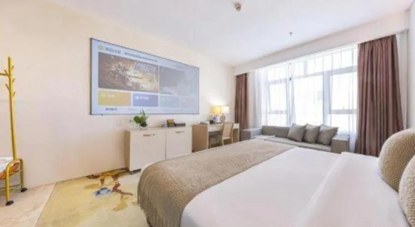 Bed in Boke Boutique Hotel Shenzhen Longgang