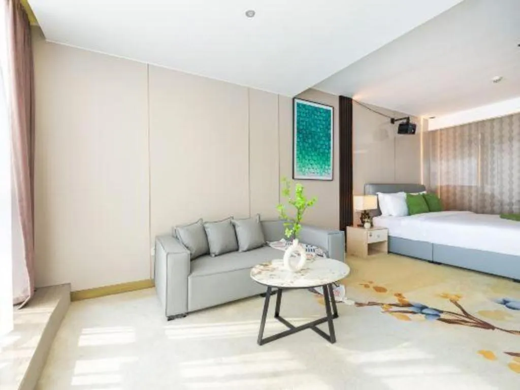 Bed in Boke Boutique Hotel Shenzhen Longgang