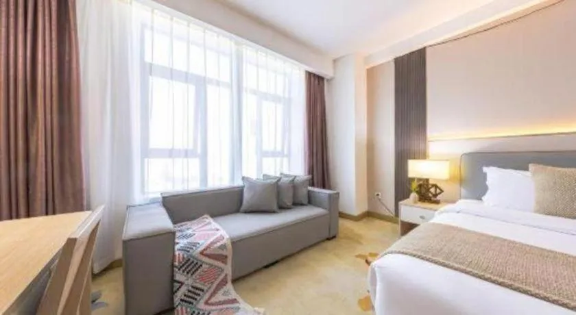 Bed in Boke Boutique Hotel Shenzhen Longgang