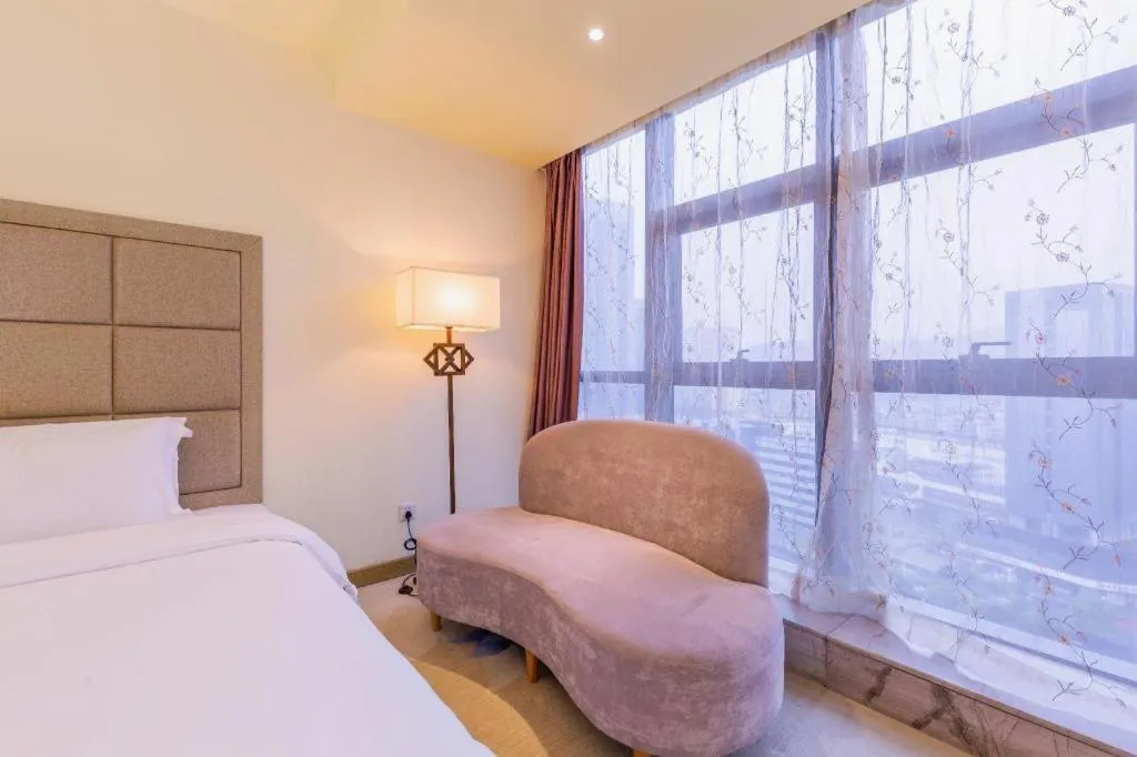 Bed in Boke Boutique Hotel Shenzhen Longgang
