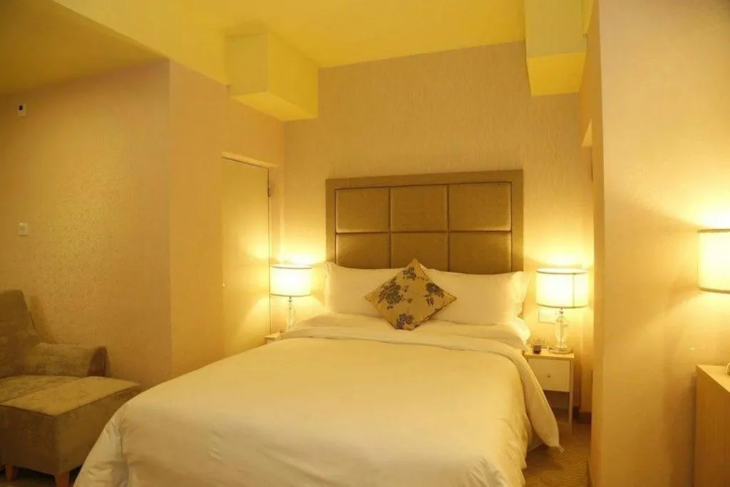 Bed in Boke Boutique Hotel Shenzhen Longgang