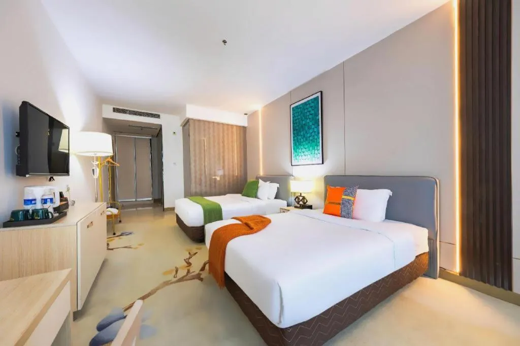 Bed in Boke Boutique Hotel Shenzhen Longgang