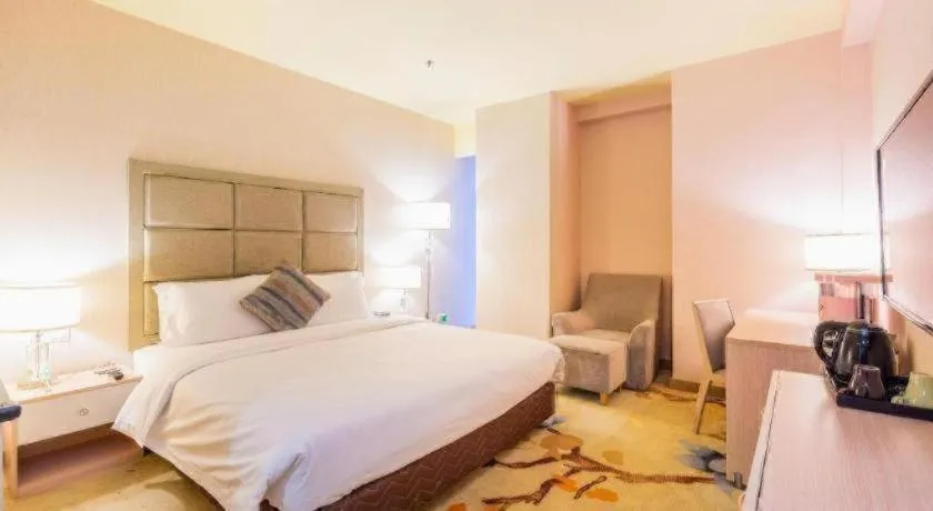 Bed in Boke Boutique Hotel Shenzhen Longgang