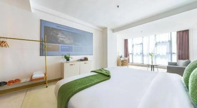 Bed in Boke Boutique Hotel Shenzhen Longgang
