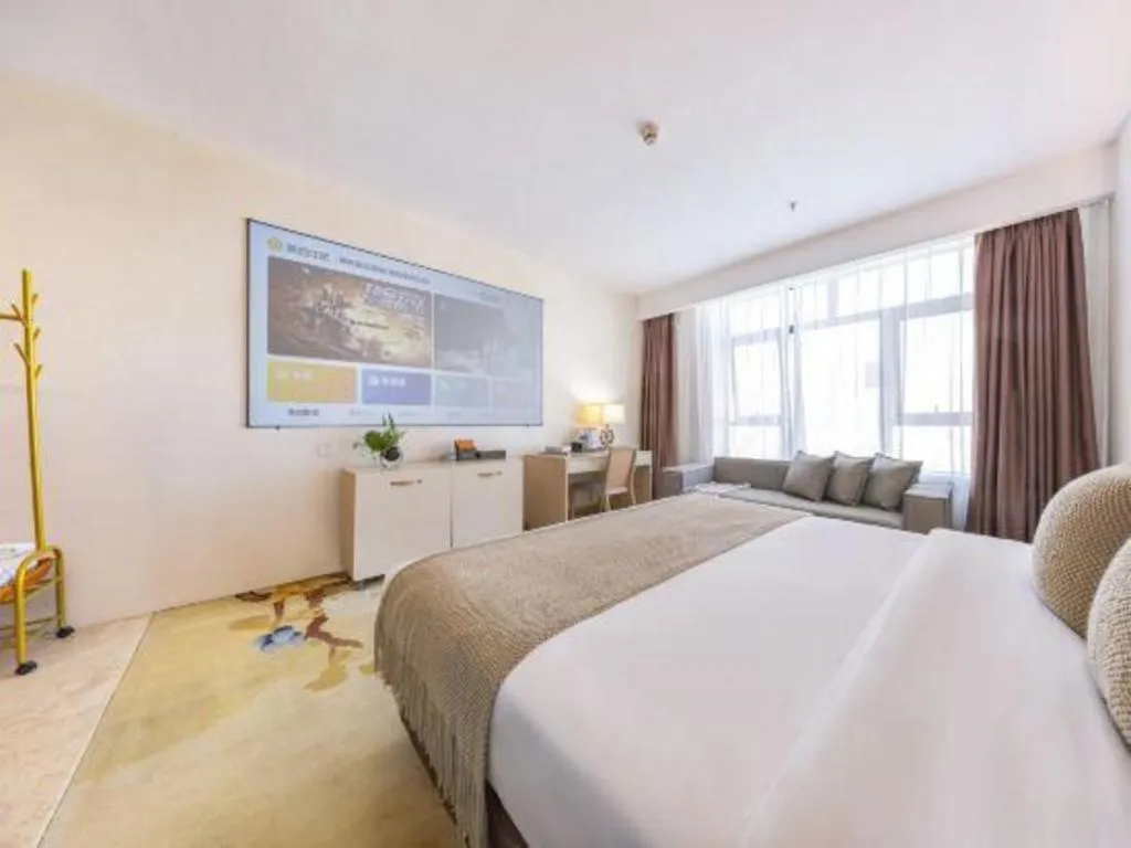 Bed in Boke Boutique Hotel Shenzhen Longgang