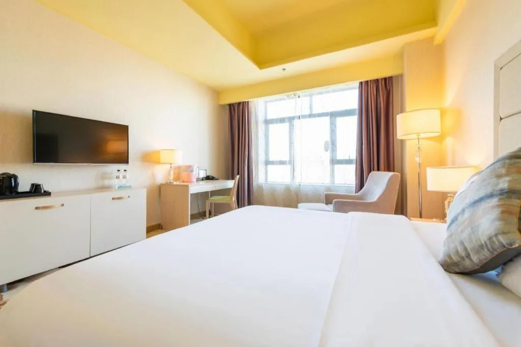 Bed in Boke Boutique Hotel Shenzhen Longgang