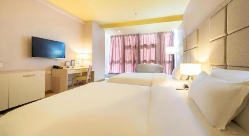 Bed in Boke Boutique Hotel Shenzhen Longgang