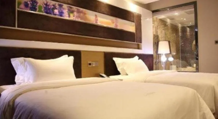 Bed in LAVANDE Hotel Dalian Huanan Square North Railway Station