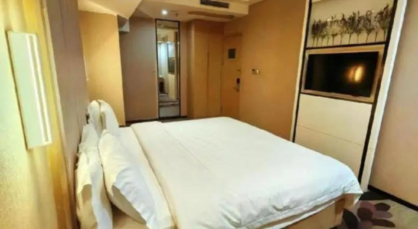 Bed in LAVANDE Hotel Dalian Huanan Square North Railway Station