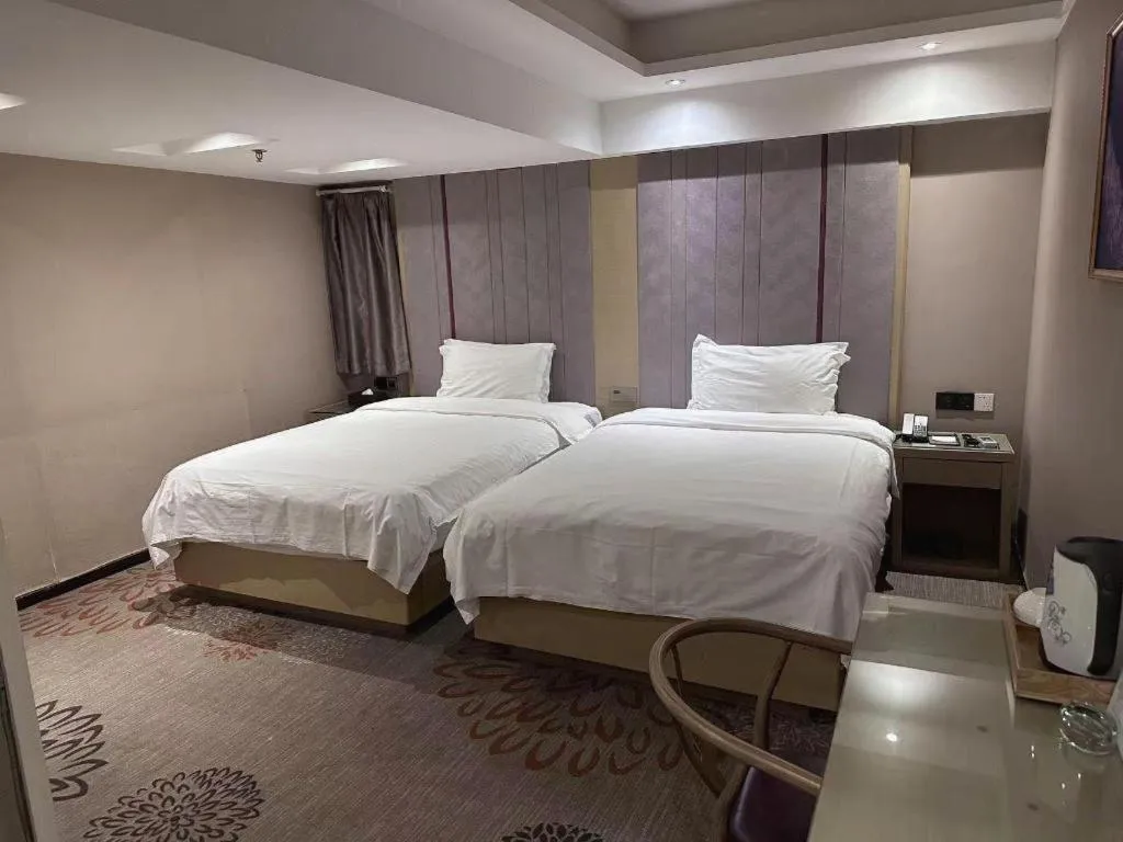 Bed in LAVANDE Hotel Dalian Huanan Square North Railway Station