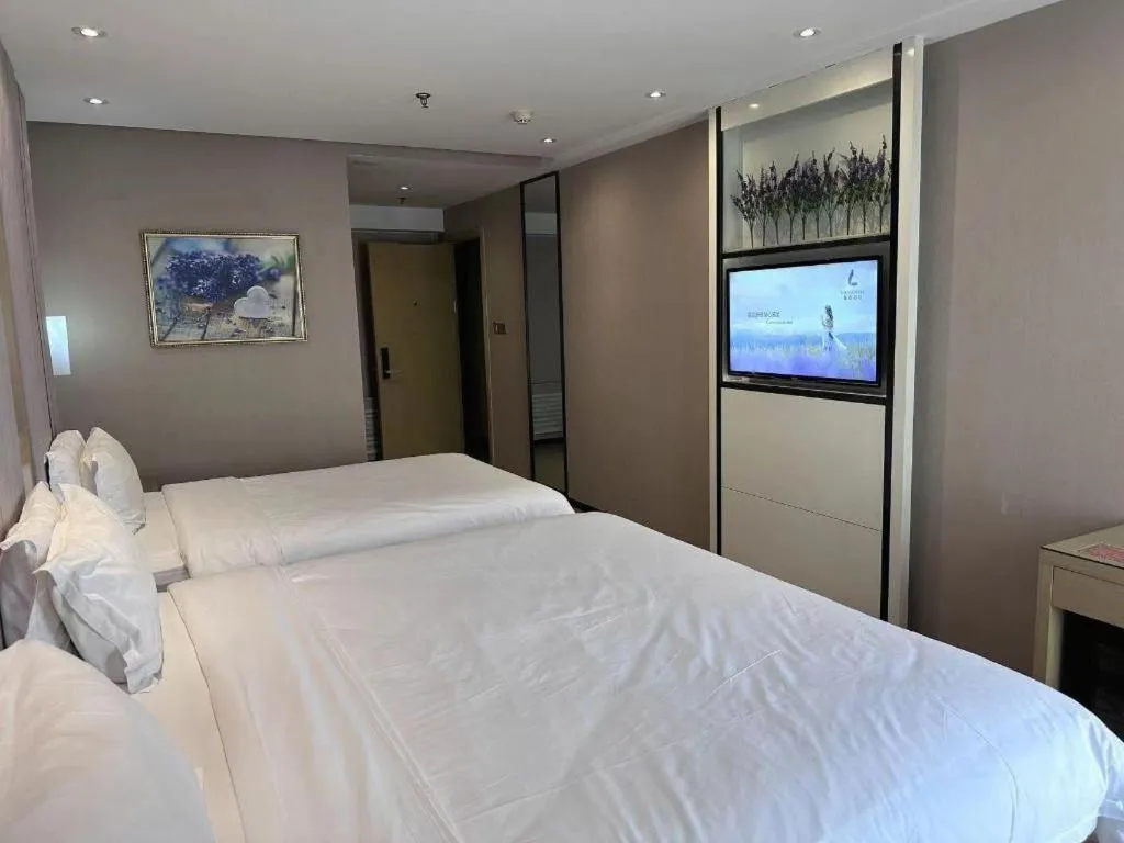 Bed in LAVANDE Hotel Dalian Huanan Square North Railway Station