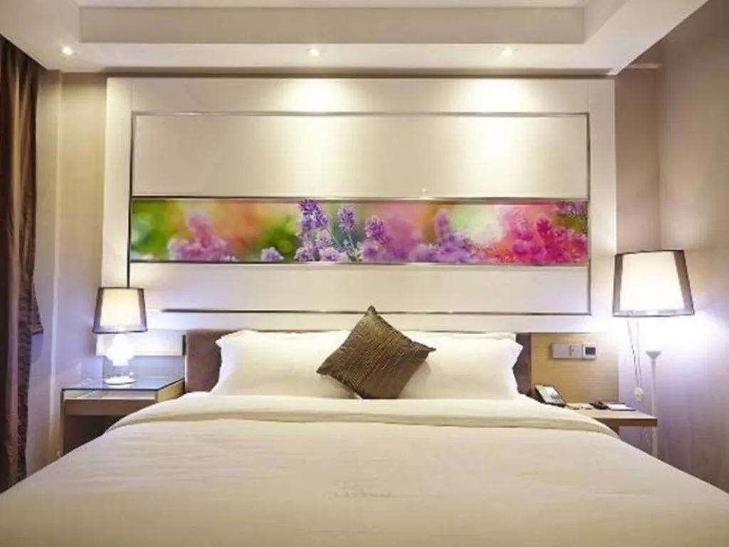 Bed in LAVANDE Hotel Dalian Huanan Square North Railway Station