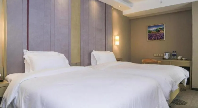 Bed in LAVANDE Hotel Dalian Huanan Square North Railway Station