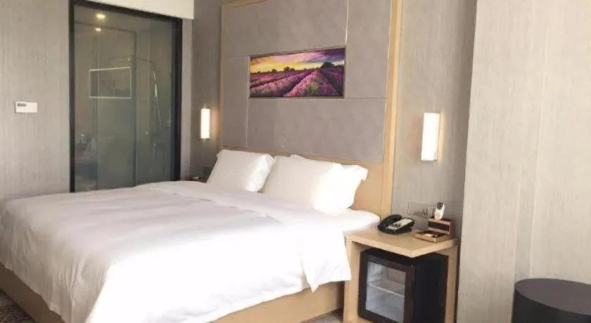 Bed in LAVANDE Hotel Dalian Huanan Square North Railway Station