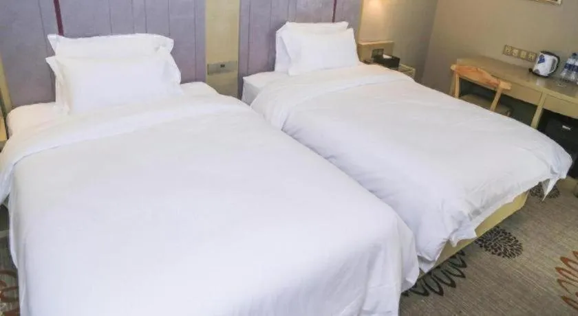 Bed in LAVANDE Hotel Dalian Huanan Square North Railway Station