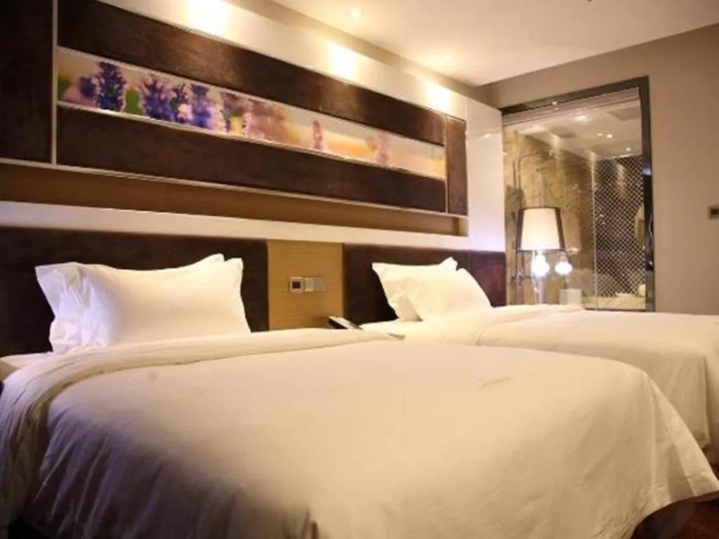 Bed in LAVANDE Hotel Dalian Huanan Square North Railway Station