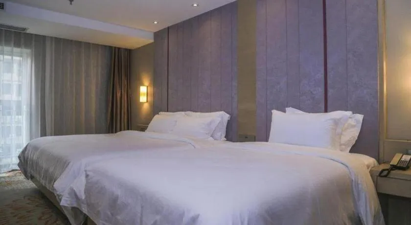 Bed in LAVANDE Hotel Dalian Huanan Square North Railway Station