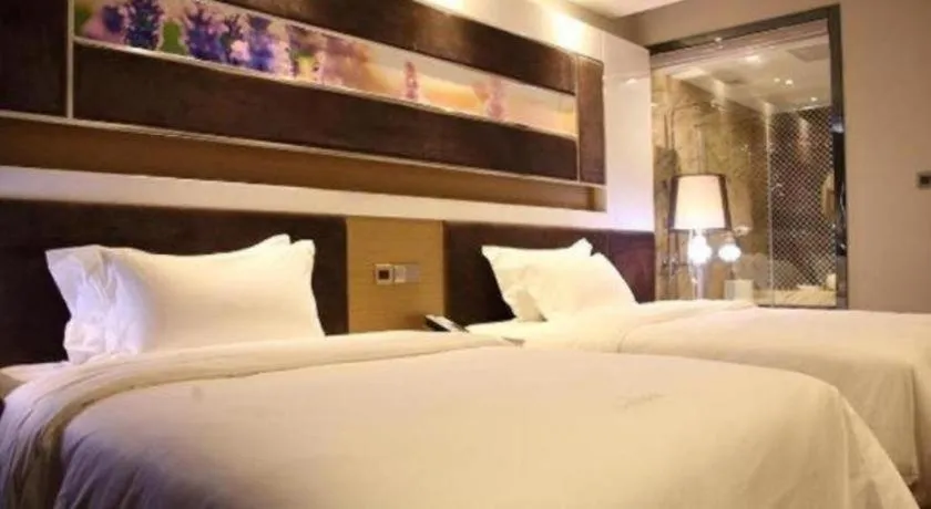 Bed in LAVANDE Hotel Dalian Huanan Square North Railway Station