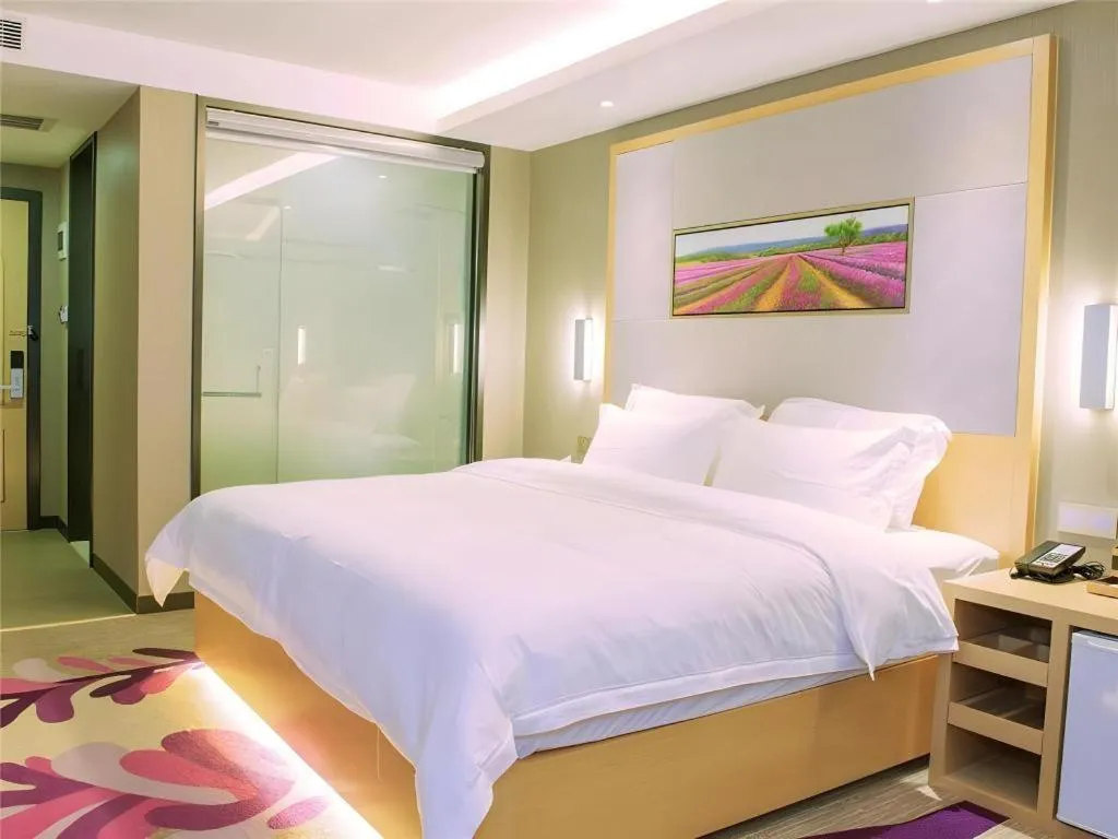 Bed in LAVANDE Hotel Dalian Huanan Square North Railway Station