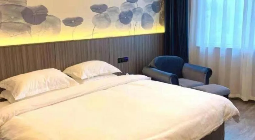 Bed in Xi'an Huiya Tianmu Hotel