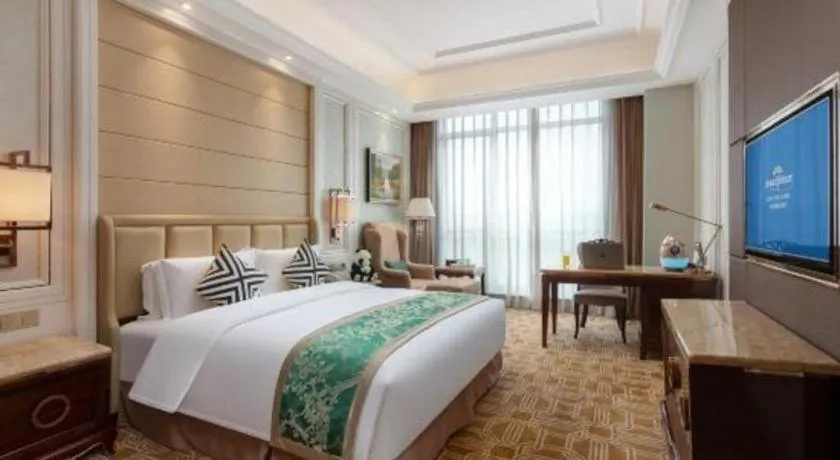 Bed in Howard Johnson Zunyue Hotel Chengdu