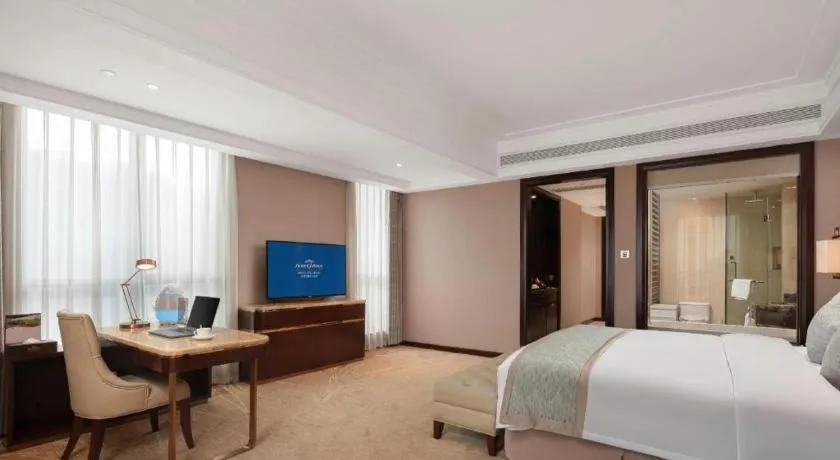 Bed in Howard Johnson Zunyue Hotel Chengdu