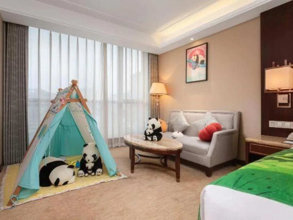 Bed in Howard Johnson Zunyue Hotel Chengdu