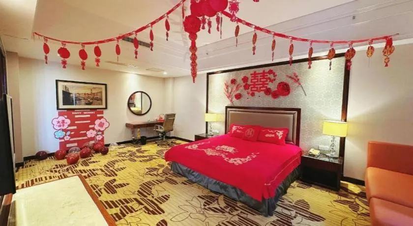 Bed in Country Garden Phoenix Hotel Maoming