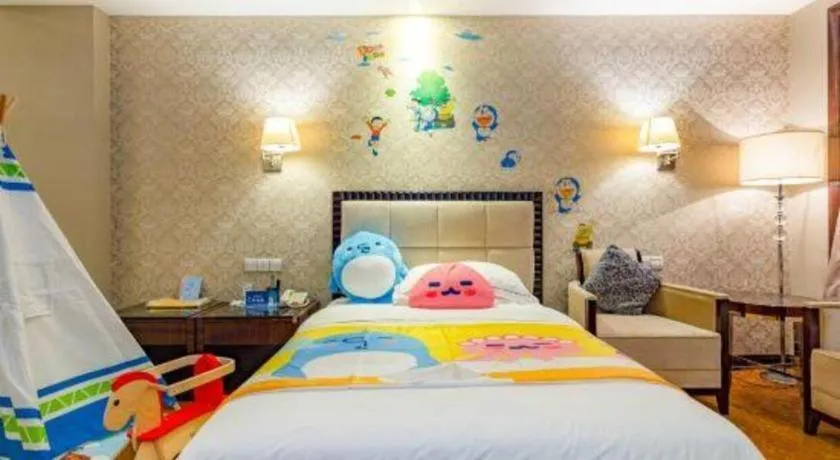 Bed in Country Garden Phoenix Hotel Maoming