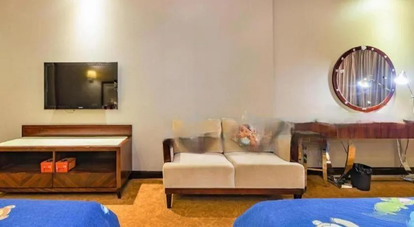 Bed in Country Garden Phoenix Hotel Maoming