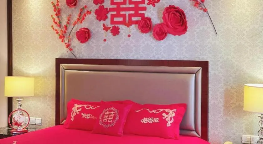 Bed in Country Garden Phoenix Hotel Maoming