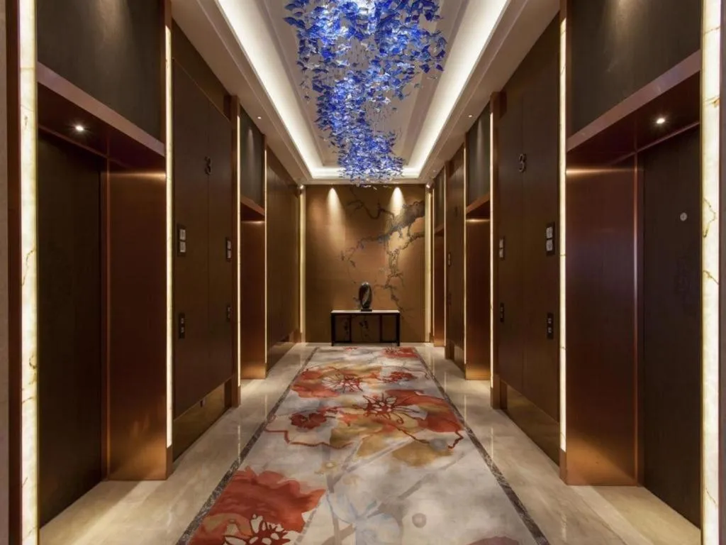 Bed in Ming Du Lakeside Hotel Nanning