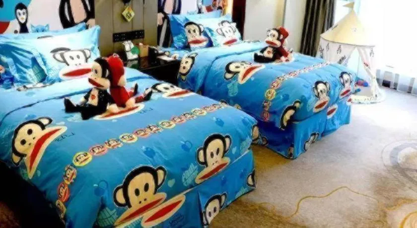 Bed in Wyndham Grand Plaza Royale Xianglin Shaoyang