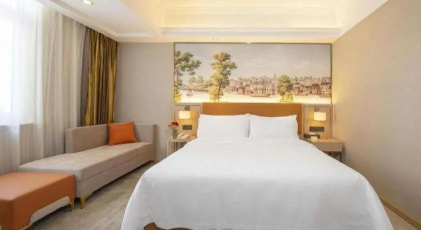 Bed in Vienna Hotel Tianjin Huaming