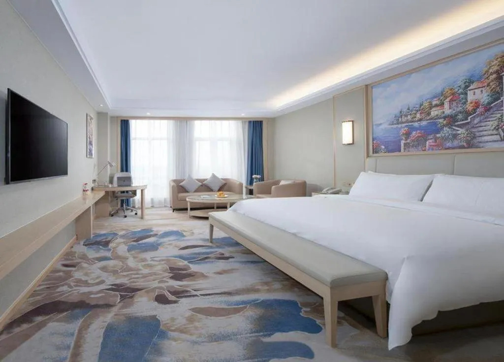 Bed in Vienna Hotel Tianjin Huaming