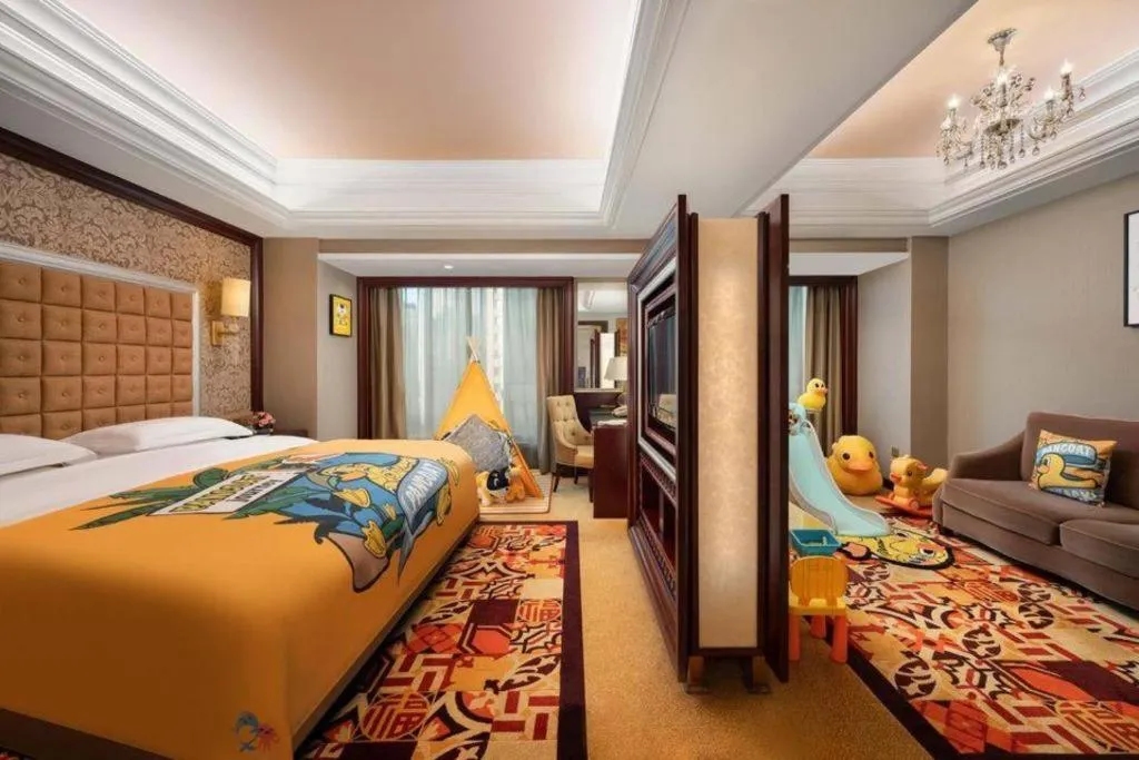 Bed in Shenyang Royal Wan Xin Hotel