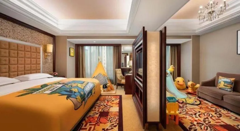 Bed in Shenyang Royal Wan Xin Hotel