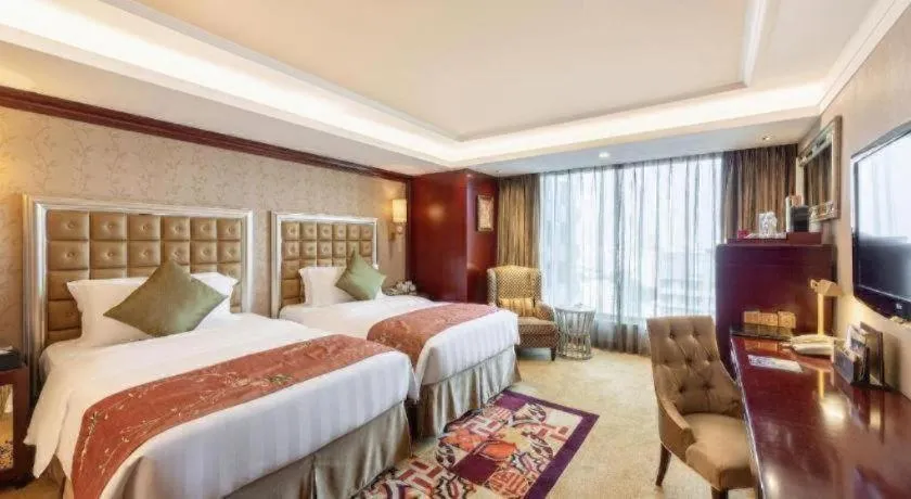 Bed in Shenyang Royal Wan Xin Hotel
