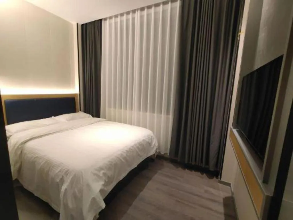 Bed in GreenTree Alliance Jiangsu Yangzhou middle Wenchang Road Municipal Government Hotel