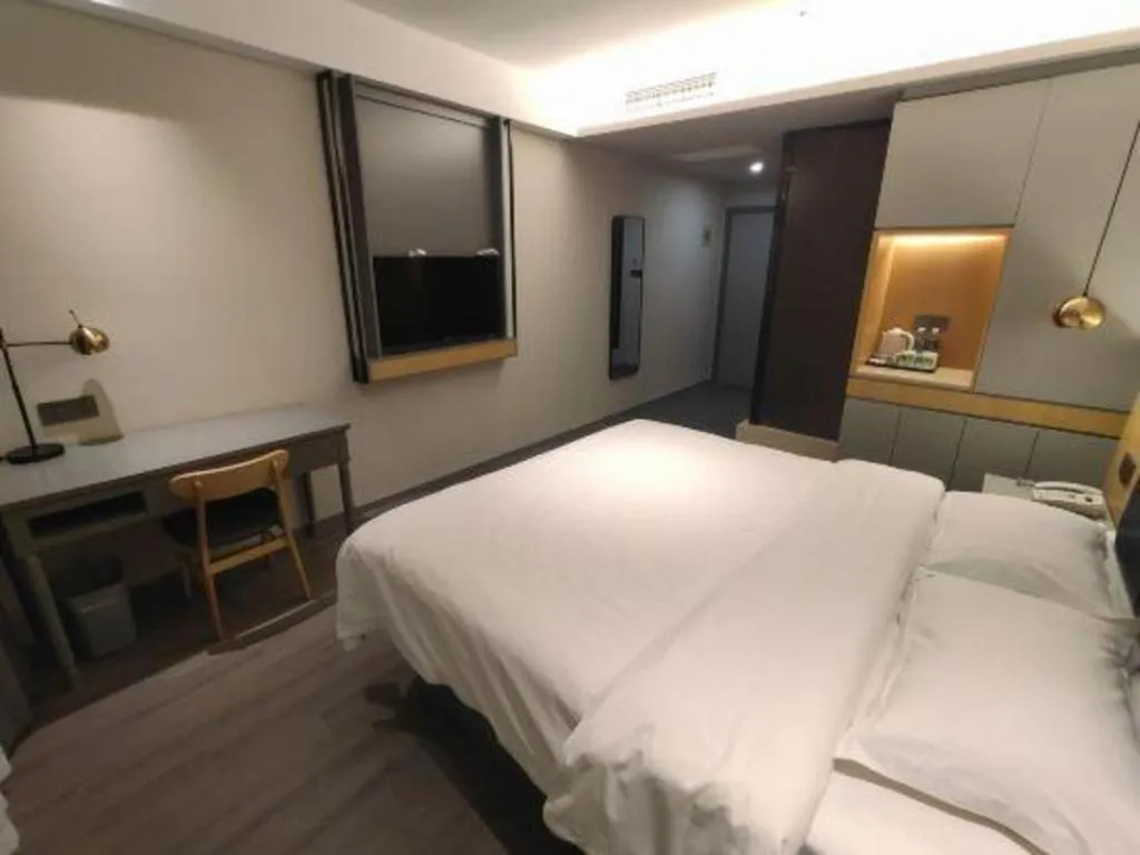 Bed in GreenTree Alliance Jiangsu Yangzhou middle Wenchang Road Municipal Government Hotel