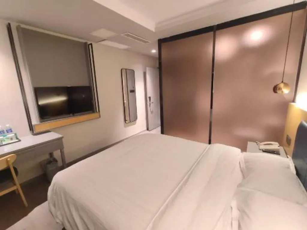 Bed in GreenTree Alliance Jiangsu Yangzhou middle Wenchang Road Municipal Government Hotel