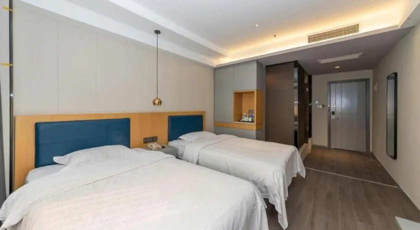 Bed in GreenTree Alliance Jiangsu Yangzhou middle Wenchang Road Municipal Government Hotel