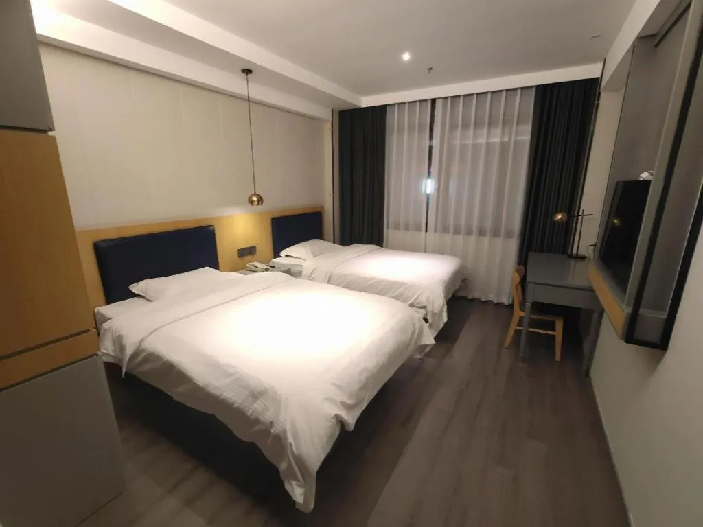 Bed in GreenTree Alliance Jiangsu Yangzhou middle Wenchang Road Municipal Government Hotel